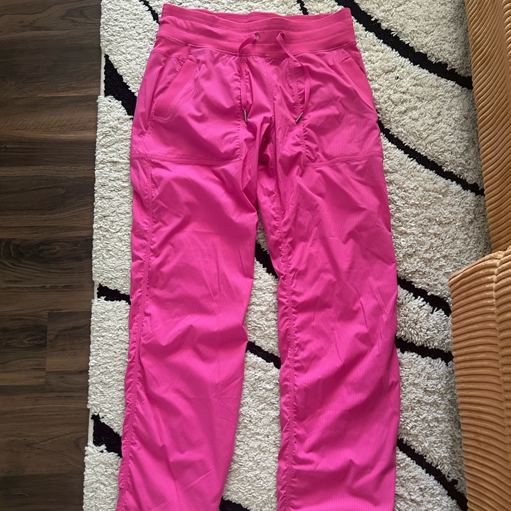 Lululemon mid rise dance studio pant sonic pink